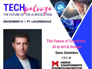 Media Components at TECHpalooza 2023 – THE FUTURE OF CREATIVITY: AI IN ART & DESIGN